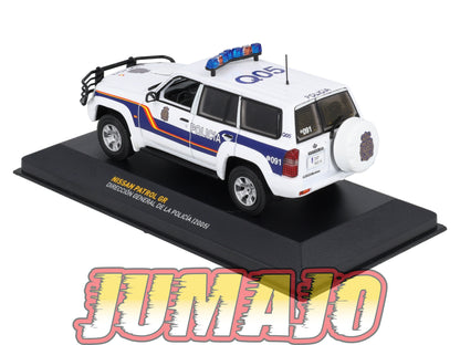 POS420 voiture 1/43 IXO altaya POLICE Espagne NISSAN PATROL GR POLICÍA 2005