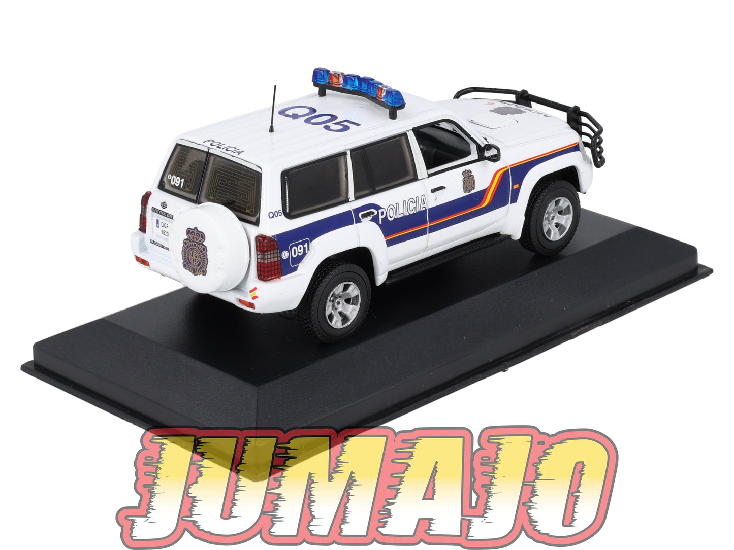 POS420 voiture 1/43 IXO altaya POLICE Espagne NISSAN PATROL GR POLICÍA 2005