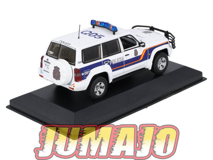 POS420 voiture 1/43 IXO altaya POLICE Espagne NISSAN PATROL GR POLICÍA 2005