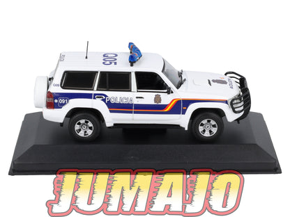 POS420 voiture 1/43 IXO altaya POLICE Espagne NISSAN PATROL GR POLICÍA 2005