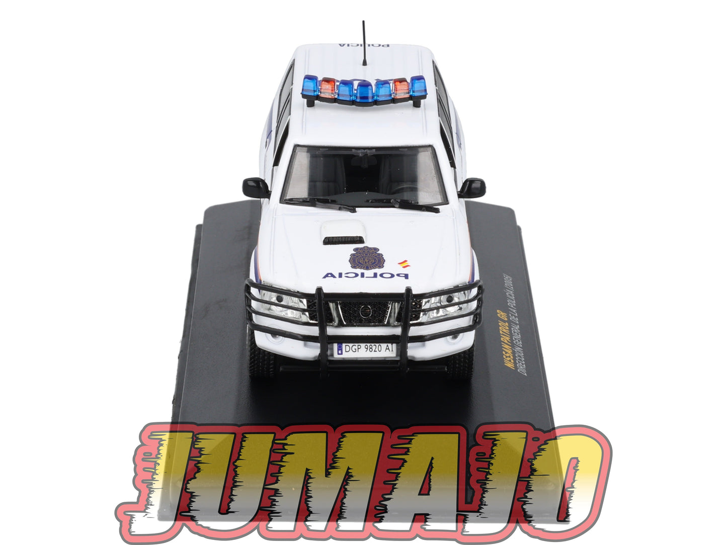 POS420 voiture 1/43 IXO altaya POLICE Espagne NISSAN PATROL GR POLICÍA 2005