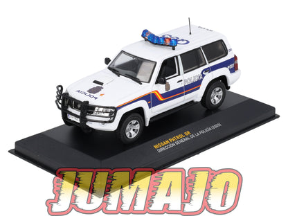 POS420 voiture 1/43 IXO altaya POLICE Espagne NISSAN PATROL GR POLICÍA 2005