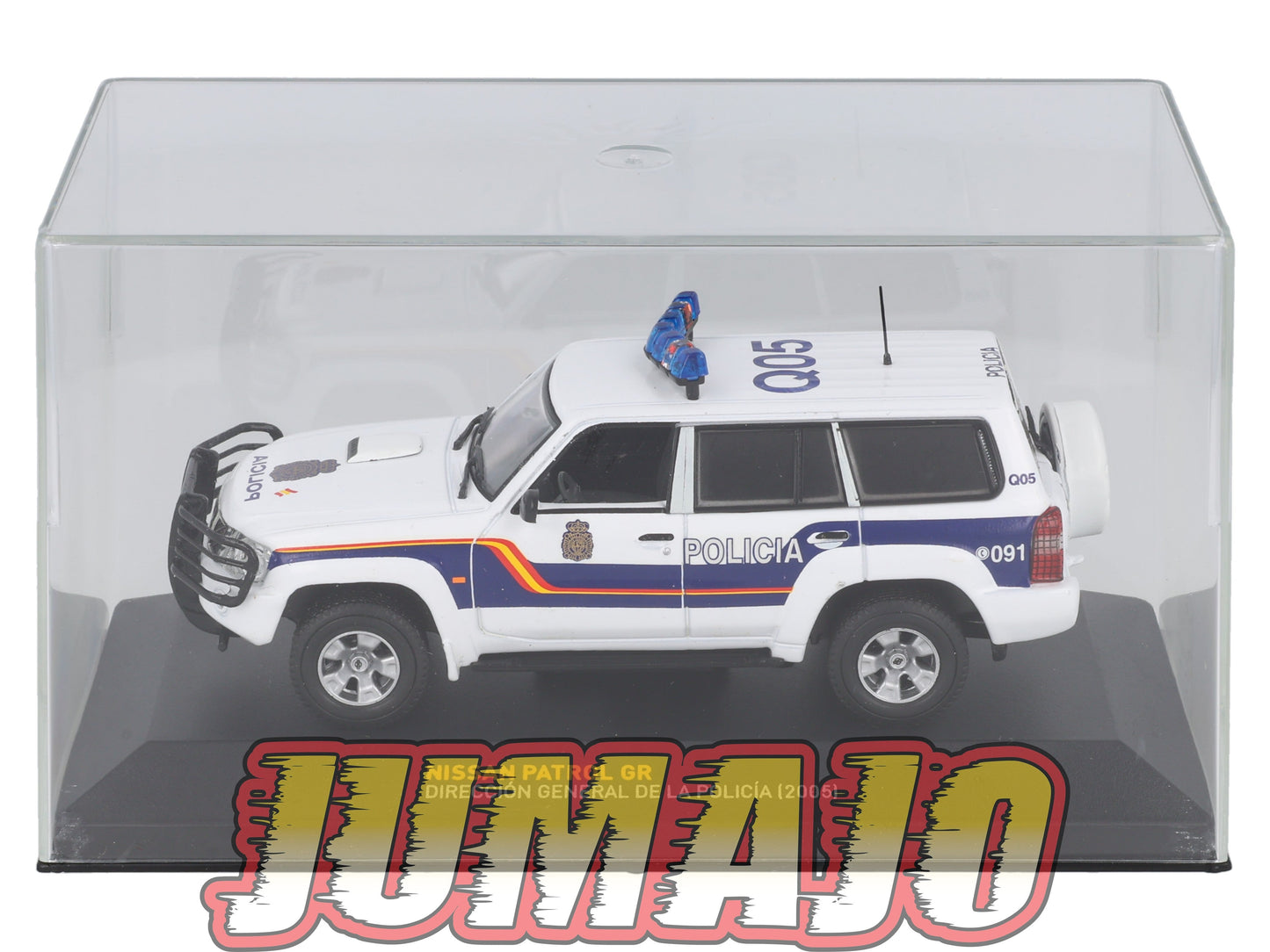 POS420 voiture 1/43 IXO altaya POLICE Espagne NISSAN PATROL GR POLICÍA 2005