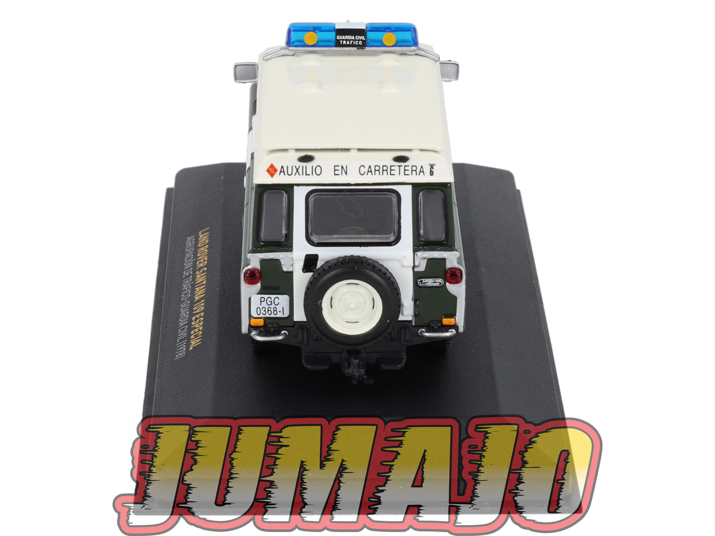 POS421 voiture 1/43 IXO altaya POLICE Espagne LAND ROVER SANTANA 109 GUARDIA CIVIL 1978