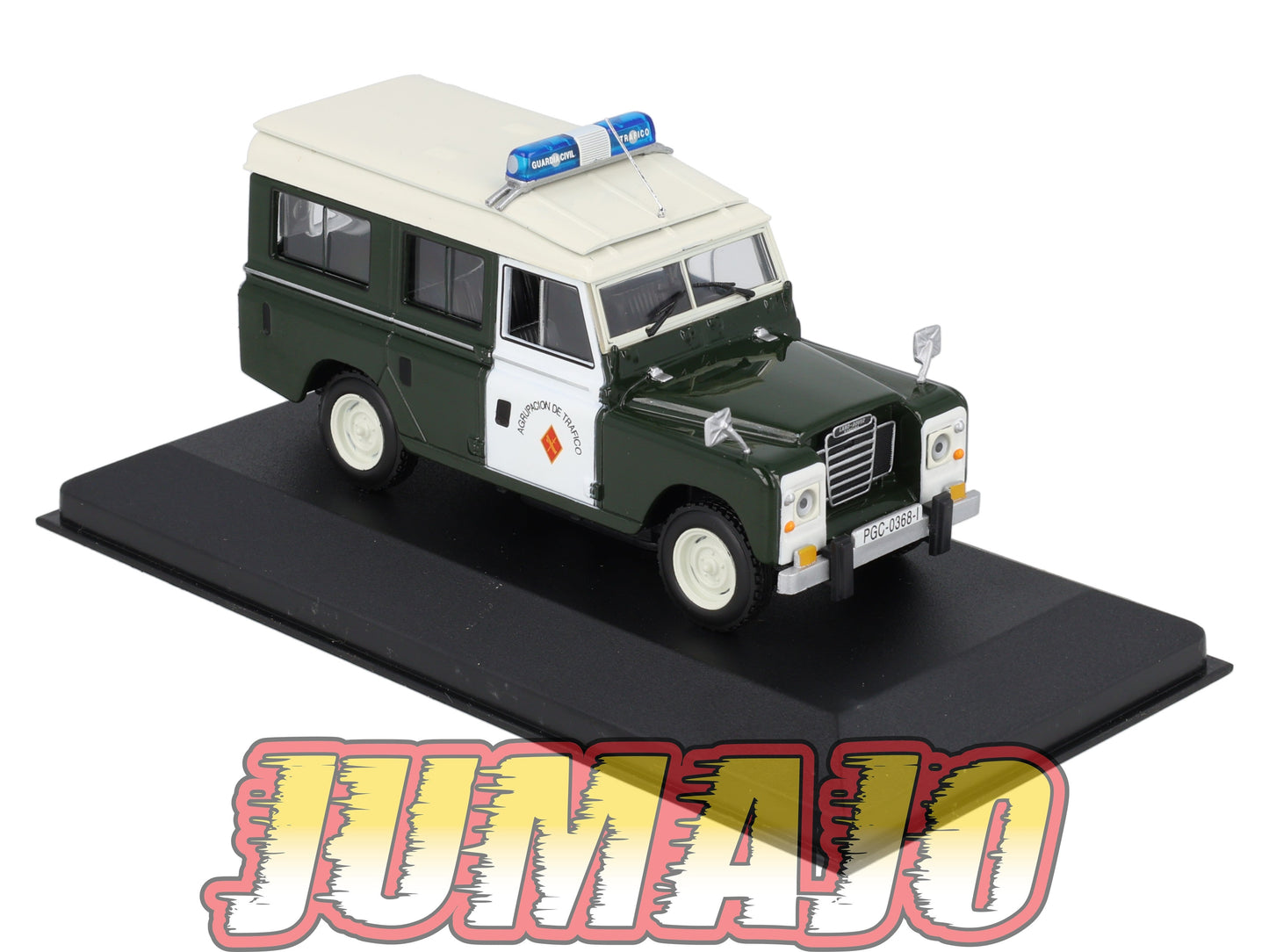 POS421 voiture 1/43 IXO altaya POLICE Espagne LAND ROVER SANTANA 109 GUARDIA CIVIL 1978