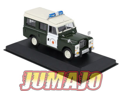 POS421 voiture 1/43 IXO altaya POLICE Espagne LAND ROVER SANTANA 109 GUARDIA CIVIL 1978