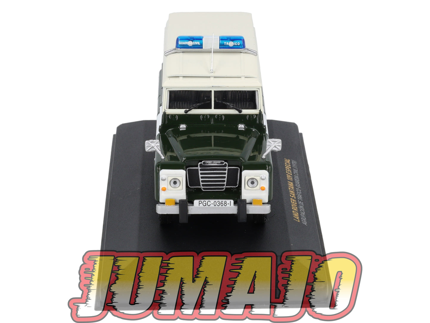 POS421 voiture 1/43 IXO altaya POLICE Espagne LAND ROVER SANTANA 109 GUARDIA CIVIL 1978