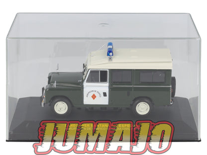 POS421 voiture 1/43 IXO altaya POLICE Espagne LAND ROVER SANTANA 109 GUARDIA CIVIL 1978