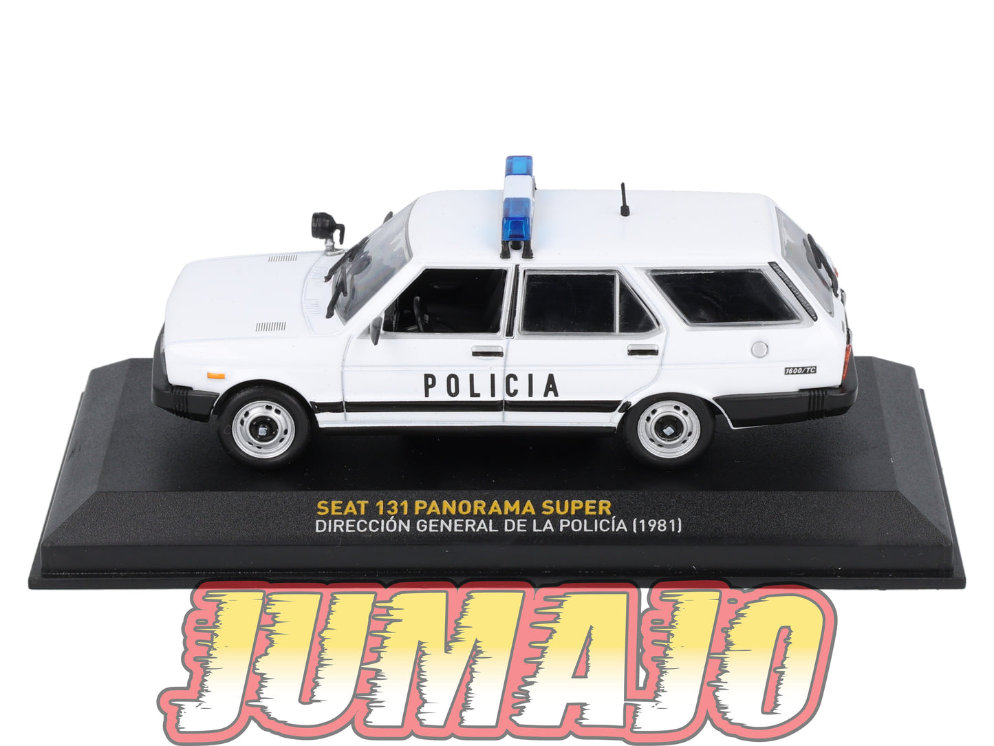 POS9 voiture 1/43 IXO altaya POLICE Espagne : SEAT 131 Panorama super 1981