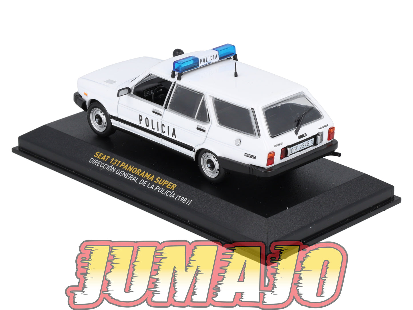 POS9 voiture 1/43 IXO altaya POLICE Espagne : SEAT 131 Panorama super 1981