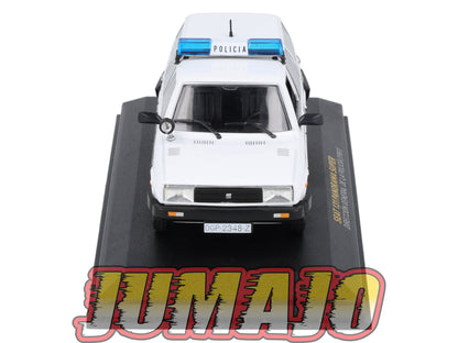 POS9 voiture 1/43 IXO altaya POLICE Espagne : SEAT 131 Panorama super 1981