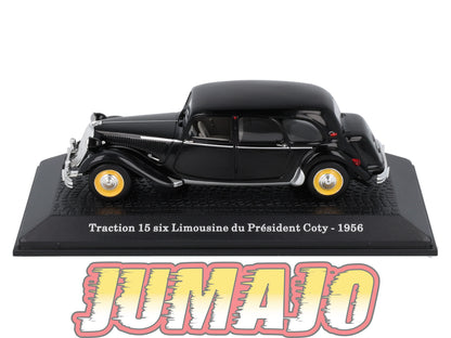 PR17 Voiture 1/43 NOREV présidentielle : CITROEN Traction 15 six Limousine COTY