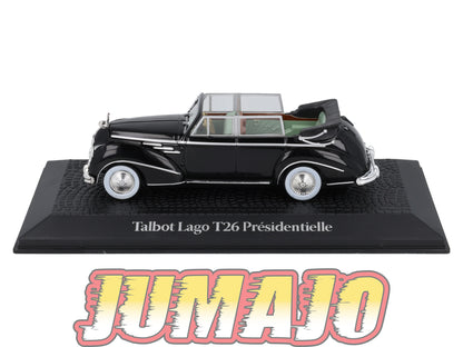 PR27 Voiture 1/43 NOREV présidentielle : TALBOT Lago T26 présidentielle 1950 Saoutchik