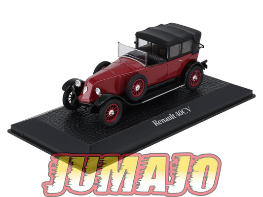 PR31 Voiture 1/43 NOREV présidentielle : RENAULT 40CV Gaston DOUMERGUE 1924