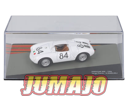 PRC24 voiture 1/43 Altaya IXO : PORSCHE 550 1956 #84 Targa Florio
