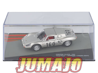PRC26 voiture 1/43 Altaya IXO : PORSCHE 718 GTR 1963 Targa Florio J.Bonnier