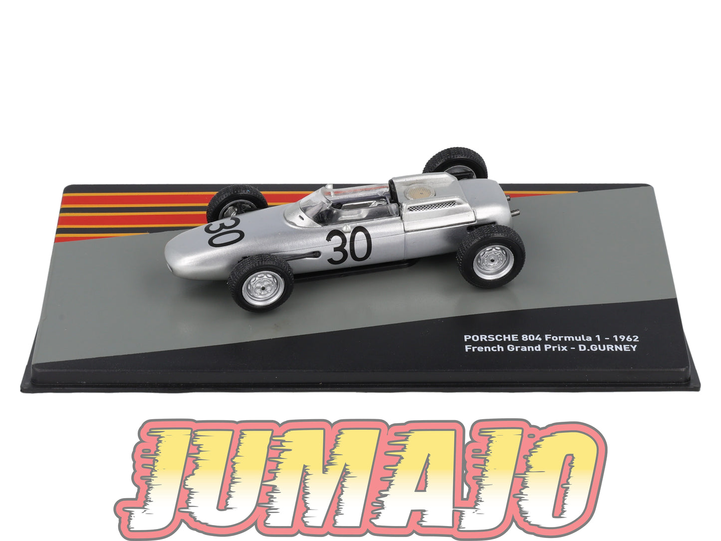 PRC31 voiture 1/43 Altaya IXO PORSCHE 804 Formula 1 1962 #30 French Grand Prix D Gurney