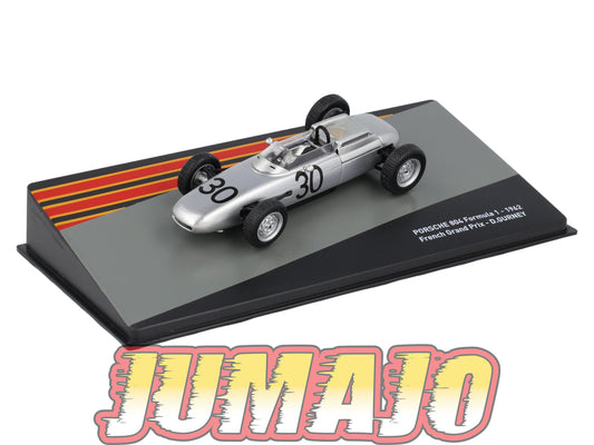 PRC31 voiture 1/43 Altaya IXO PORSCHE 804 Formula 1 1962 #30 French Grand Prix D Gurney