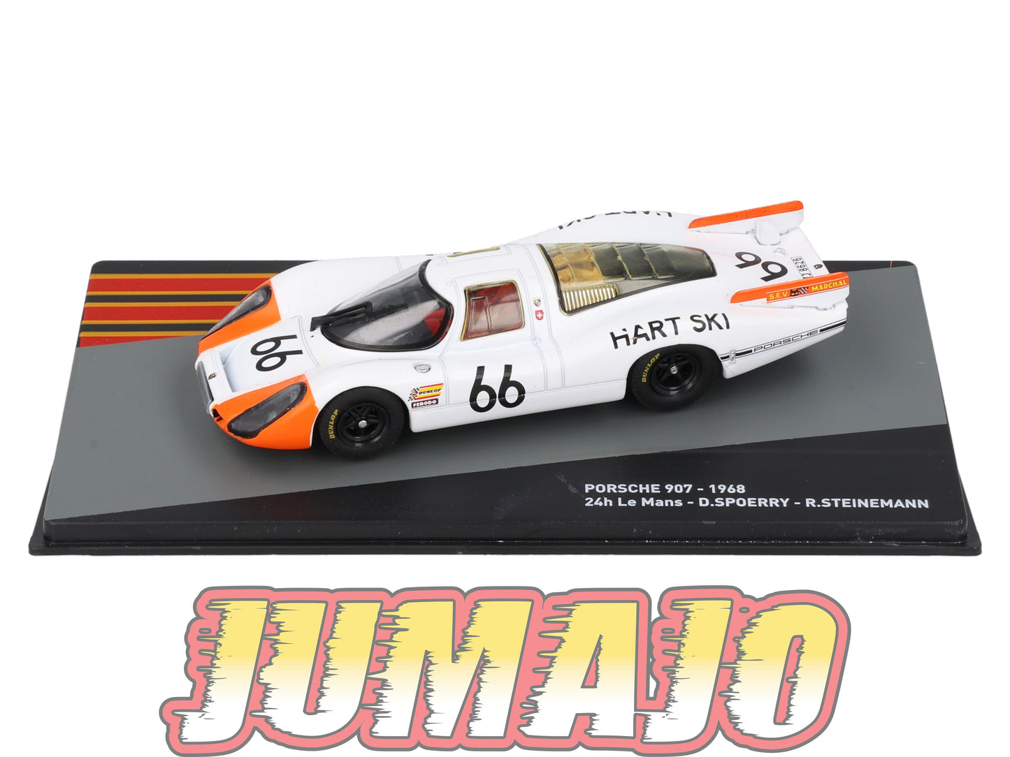 PRC34 voiture 1/43 Altaya IXO PORSCHE 907 1968 #66 24H Le Mans D Spoerry