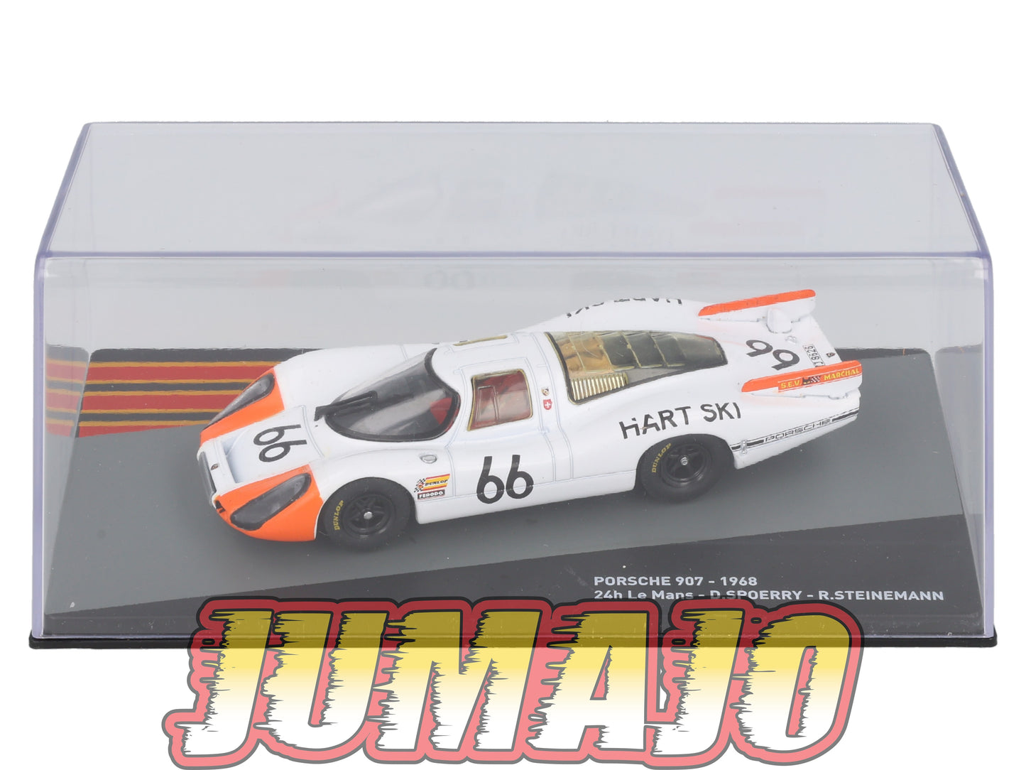 PRC34 voiture 1/43 Altaya IXO PORSCHE 907 1968 #66 24H Le Mans D Spoerry