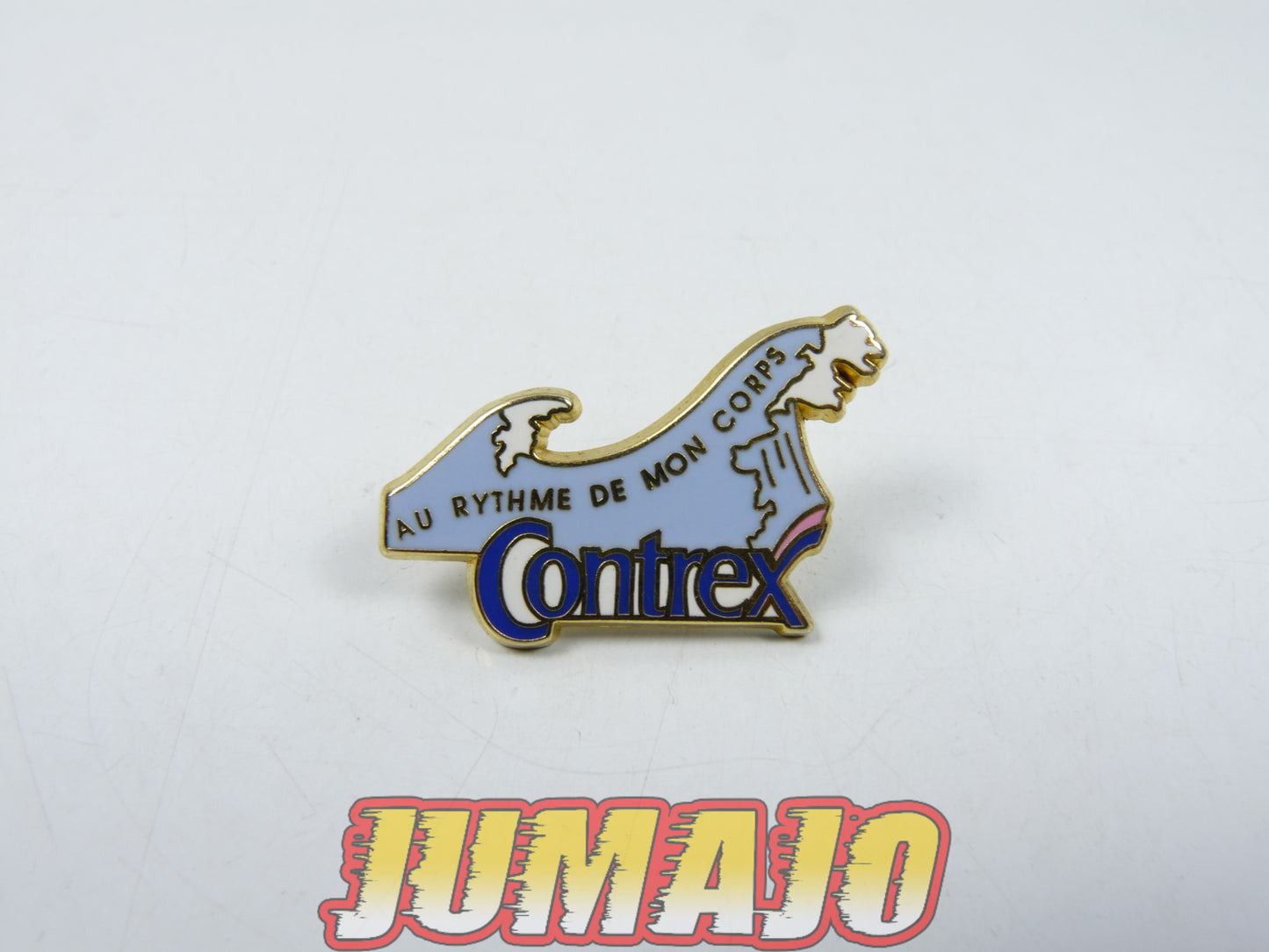 PS27 PIN'S Arthus Bertrand 3cm : Contrex "au rythme de mon corps" n°1