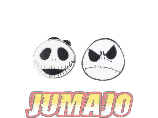 PSD13 Lot de 2 PIN'S Disney Resort 3cm : Jack skellington