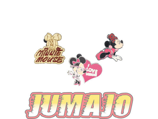 PSD24 PIN'S Disney 3cm Hidden Mickey 2004 2009 2010 : Minnie Mouse