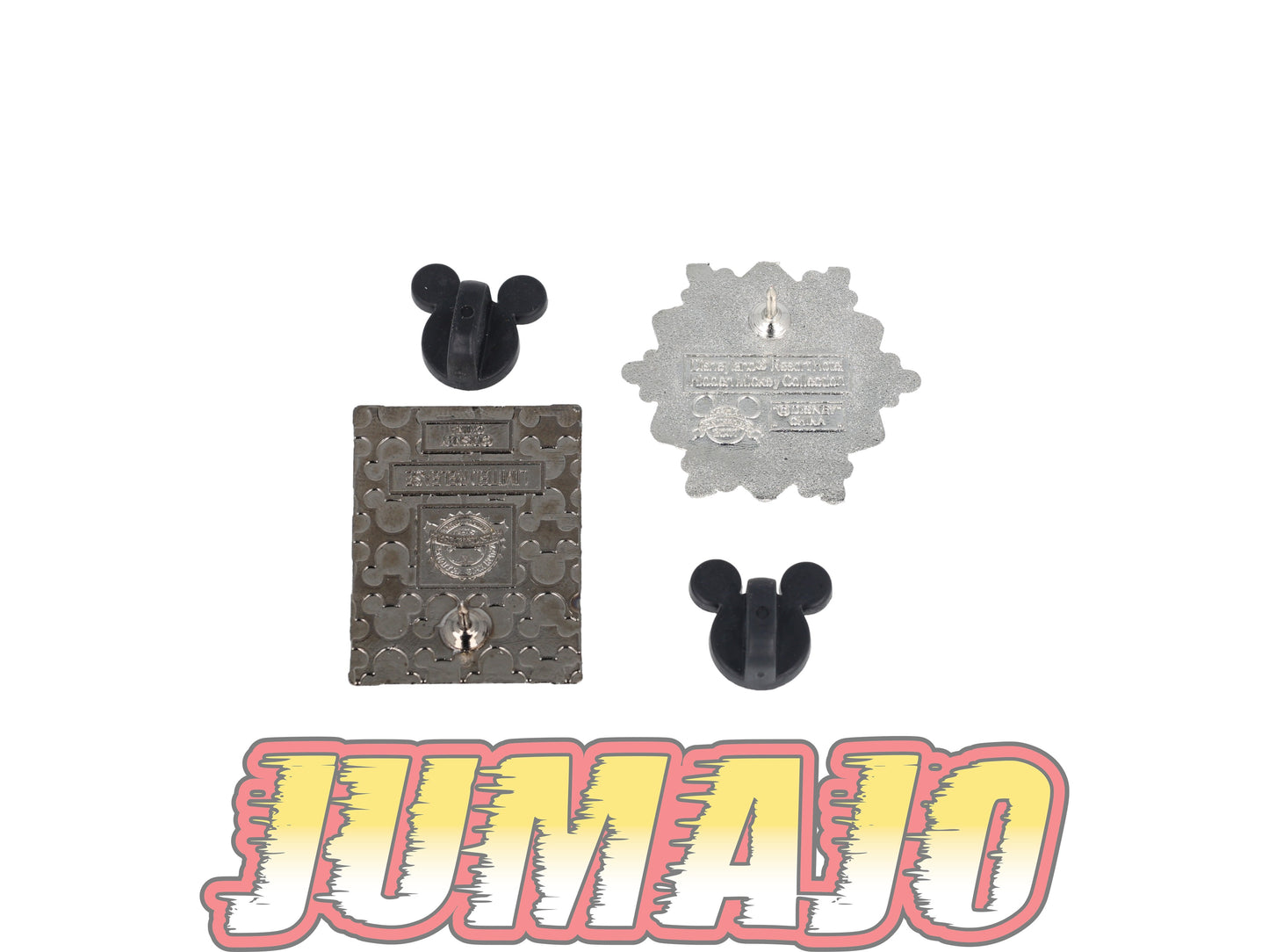 PSD49 2 PIN'S Disney 3cm Hidden Mickey 2007 Limited release : Donald duck