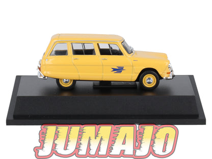 PTT10 Voiture 1/43 Atlas VEHICULES POSTAUX CITROËN AMI 6 Break 1968