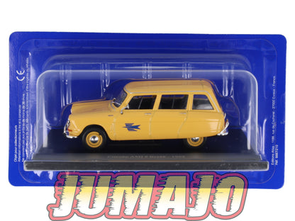 PTT10 Voiture 1/43 Atlas VEHICULES POSTAUX CITROËN AMI 6 Break 1968