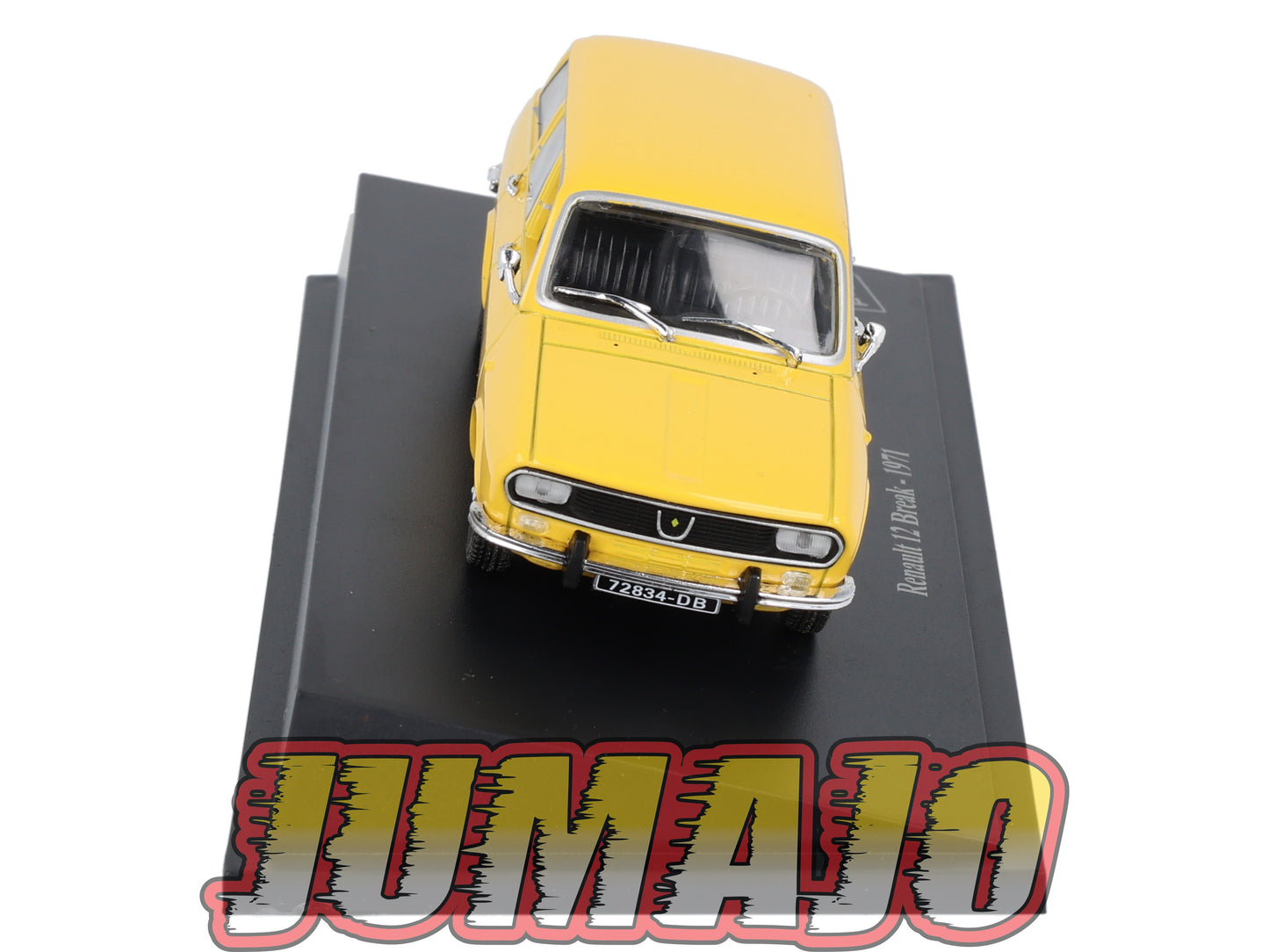 PTT12 Voiture 1/43 Atlas VEHICULES POSTAUX : RENAULT 12 Break 1971