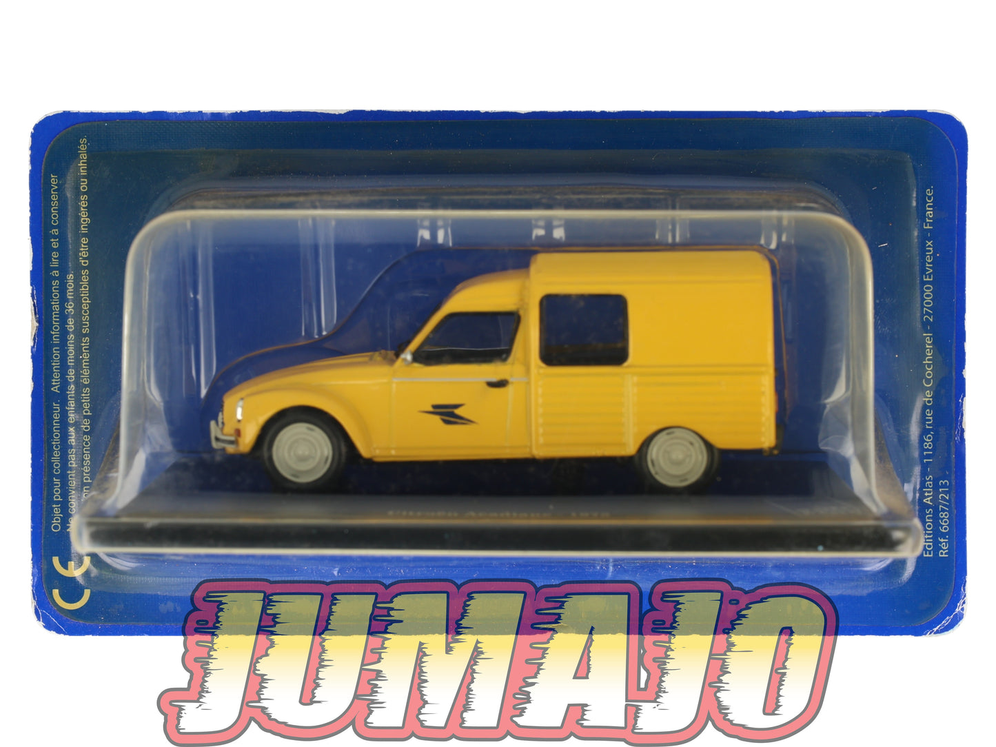 PTT13 Voiture 1/43 Atlas VEHICULES POSTAUX : CITROËN Acadiane 1978