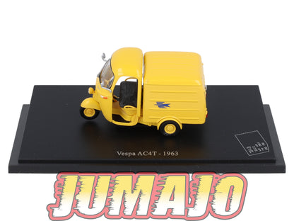 PTT14 Voiture 1/43 Atlas VEHICULES POSTAUX : VESPA AC4T 1963