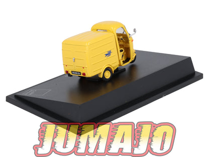 PTT14 Voiture 1/43 Atlas VEHICULES POSTAUX : VESPA AC4T 1963
