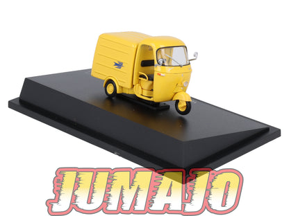 PTT14 Voiture 1/43 Atlas VEHICULES POSTAUX : VESPA AC4T 1963