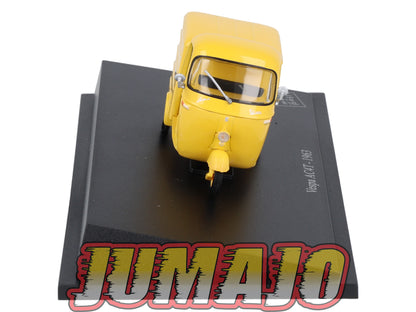 PTT14 Voiture 1/43 Atlas VEHICULES POSTAUX : VESPA AC4T 1963