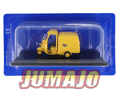 PTT14 Voiture 1/43 Atlas VEHICULES POSTAUX : VESPA AC4T 1963