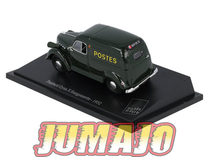 PTT15 Voiture 1/43 Atlas VEHICULES POSTAUX : PANHARD Dyna X Fourgonnette 1952