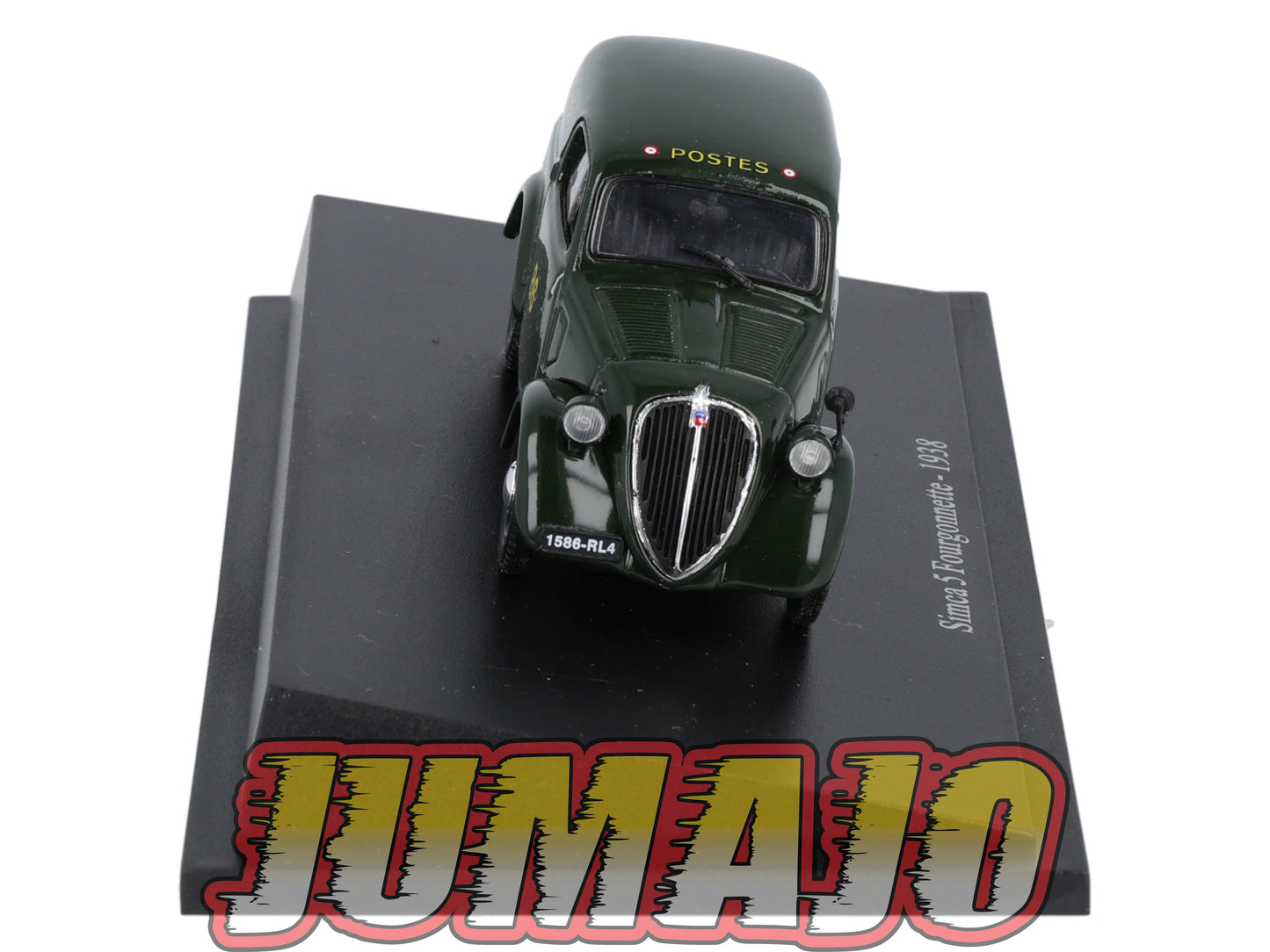 PTT16 Voiture 1/43 Atlas VEHICULES POSTAUX : SIMCA 5 Fourgonnette 1938