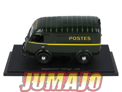 PTT17 Voiture 1/43 Atlas VEHICULES POSTAUX RENAULT R2065 1000KGS 1954