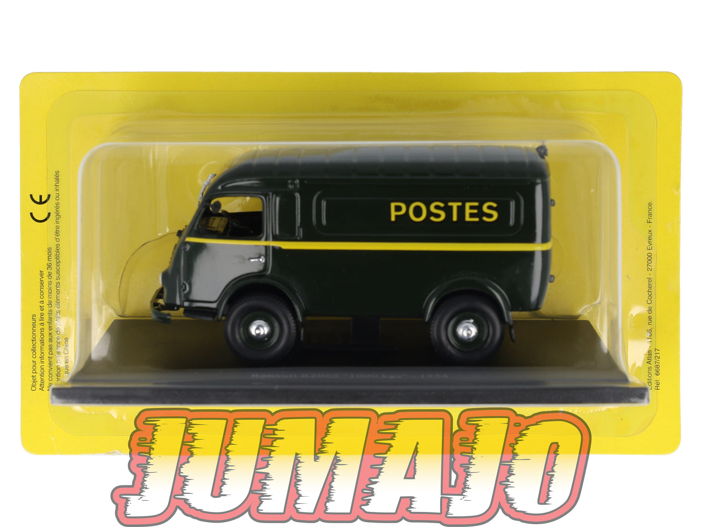 PTT17 Voiture 1/43 Atlas VEHICULES POSTAUX RENAULT R2065 1000KGS 1954