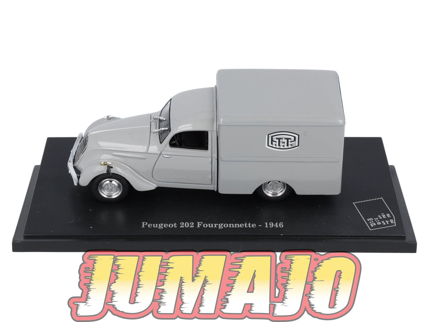 PTT19 Voiture 1/43 Atlas VEHICULES POSTAUX : PEUGEOT 202 Fourgonnette 1946