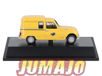 PTT1 Voiture 1/43 Atlas VEHICULES POSTAUX : RENAULT 4L Fourgonnette 1962