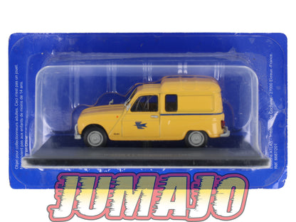PTT1 Voiture 1/43 Atlas VEHICULES POSTAUX : RENAULT 4L Fourgonnette 1962