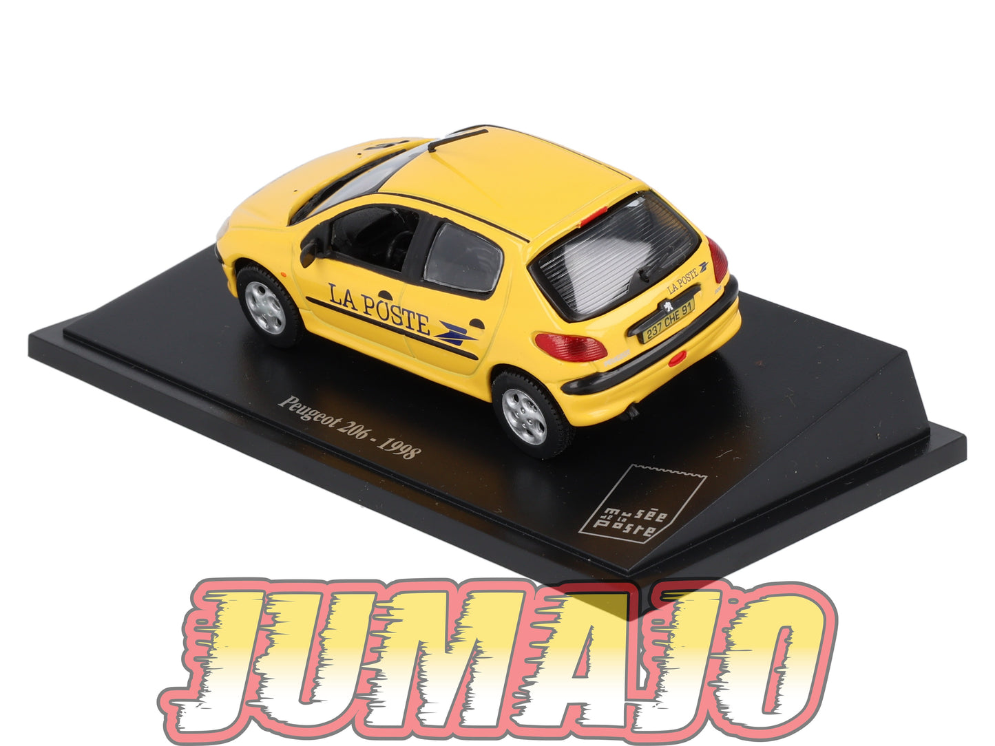 PTT26 Voiture 1/43 Atlas VEHICULES POSTAUX : PEUGEOT 206 1998