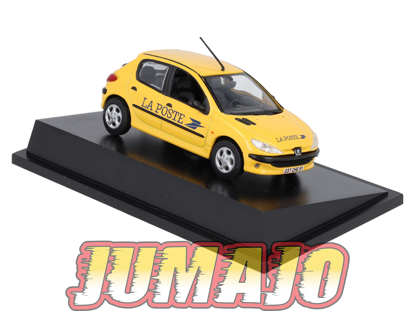 PTT26 Voiture 1/43 Atlas VEHICULES POSTAUX : PEUGEOT 206 1998