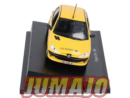 PTT26 Voiture 1/43 Atlas VEHICULES POSTAUX : PEUGEOT 206 1998