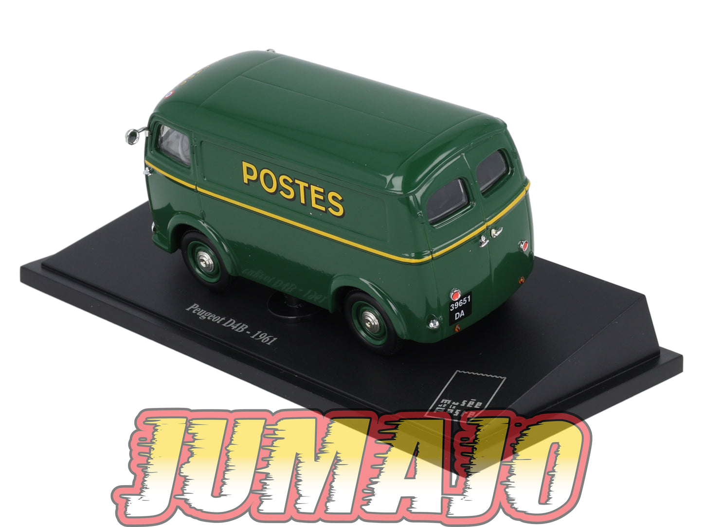 PTT27 Voiture 1/43 Atlas VEHICULES POSTAUX PEUGEOT D4B 1961