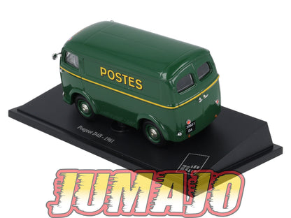 PTT27 Voiture 1/43 Atlas VEHICULES POSTAUX PEUGEOT D4B 1961