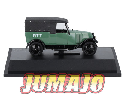 PTT30 Voiture 1/43 Atlas VEHICULES POSTAUX : RENAULT NN 1927